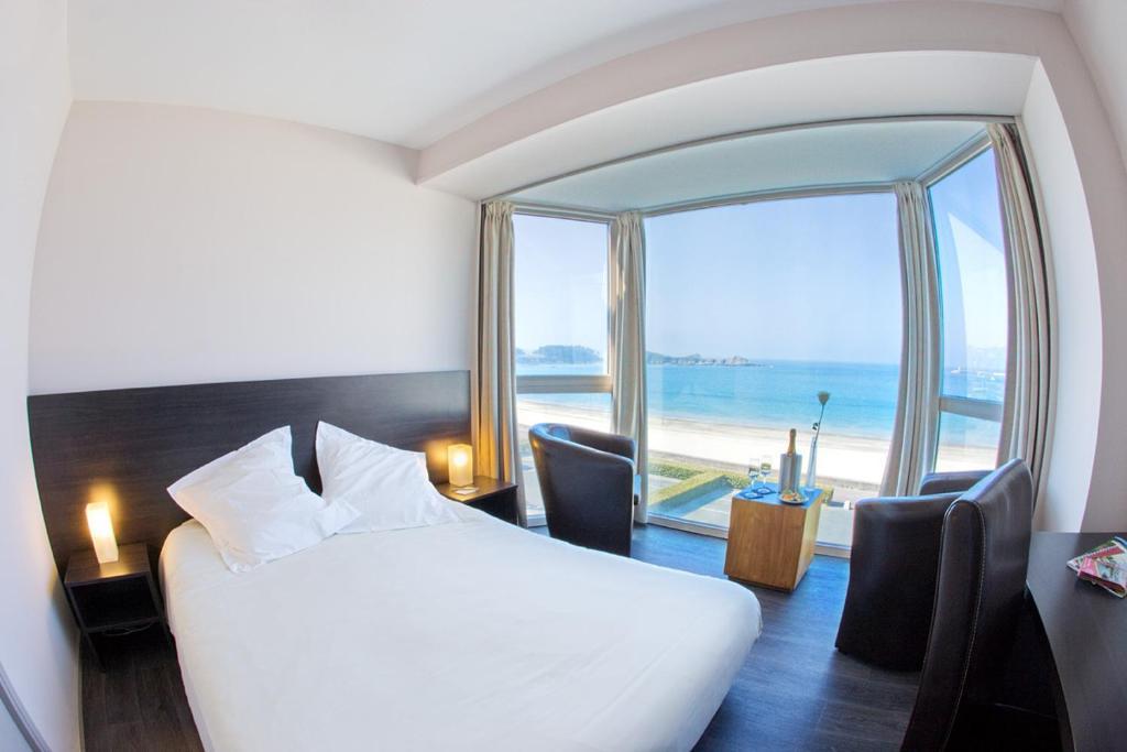 Hotel De La Plage Erquy Rom bilde